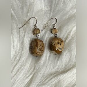 Jasper Drop Earrings